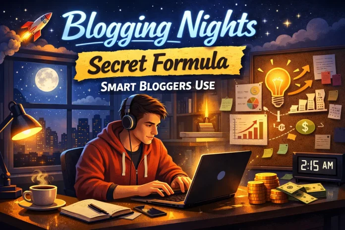 Blogging Nights Secret Formula Smart Bloggers Use