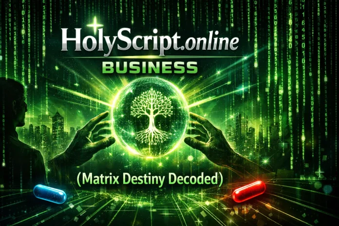 holyscript.online business (Matrix Destiny Decoded)