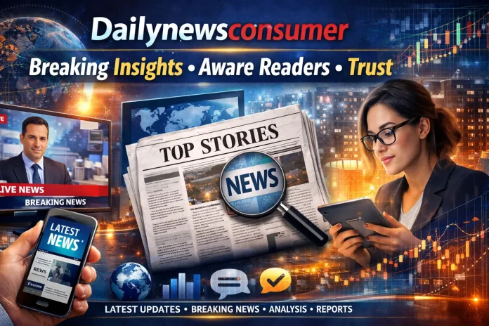 Dailynewsconsumer Breaking Insights Aware Readers Trust