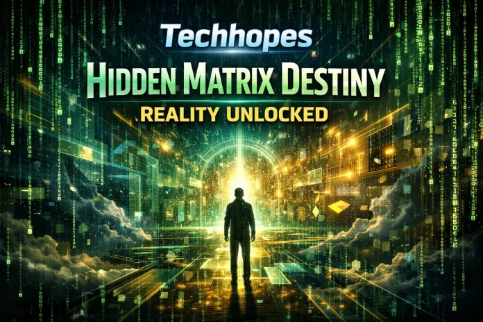 Techhopes Hidden Matrix Destiny Reality Unlocked