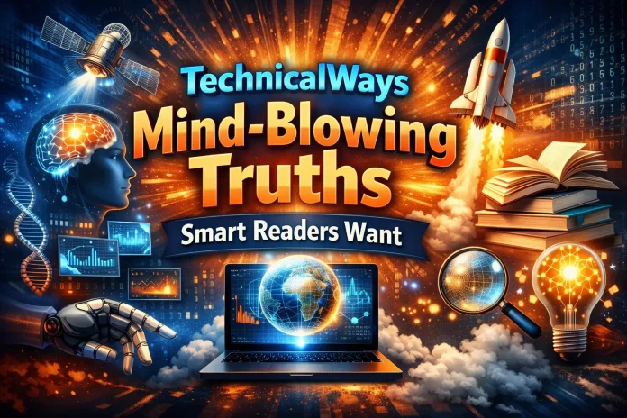 TechnicalWays Mind-Blowing Truths Smart Readers Want
