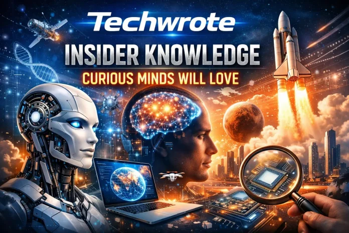 Techwrote Insider Knowledge Curious Minds Will Love